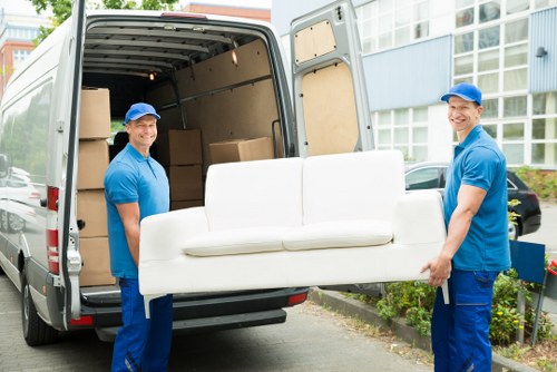 Removal team planning a local move in Elephant and Castle