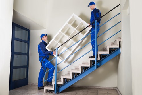 Office relocation service supporting a move into a new workplace in Elephant and Castle