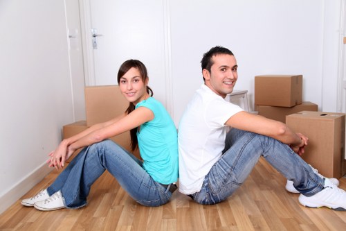 Commercial move preparation for an office in Elephant and Castle